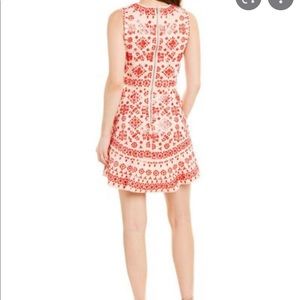 Alice and Olivia Rapunzel Beaded A Line dress